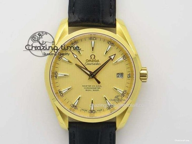 0228 FlexibleFit Aqua Terra 150M SS VSF 1:1 Best Edition Black Wave Textured Dial RG Hand on SS Bracelet A8500 Super Clone 8032